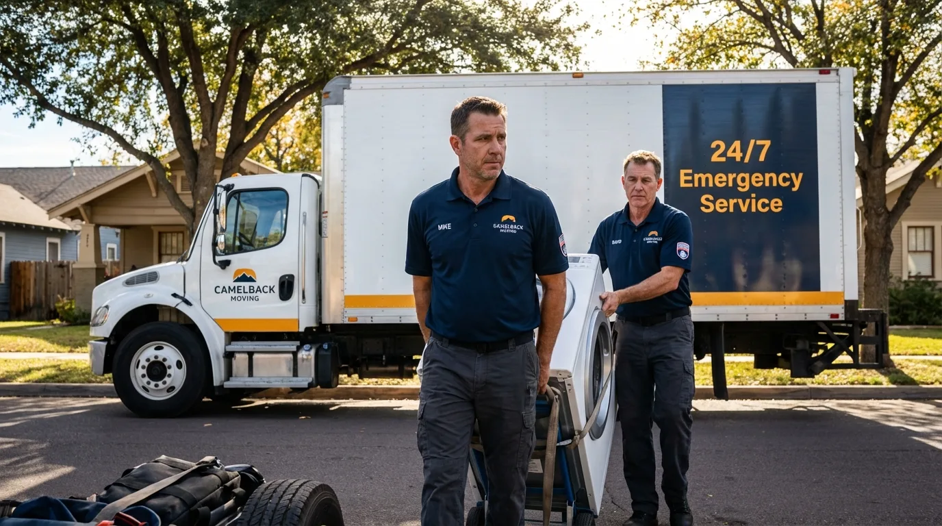 CamelBack Moving crew loading furniture in Molino, FL